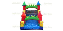 IN 1137 A 41.ma 1748186663 Inflatable Obstacle Course-Two Lane Castle - 60ft