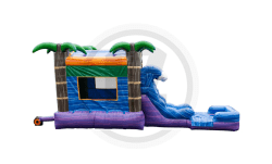 Ocean20Reef20SL20Inflatable20Pool C1179 IP EZ20Inflatables20 3 Combo Bounce House- Ocean Reef Inflatable Slide