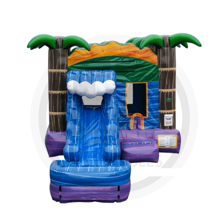 Combo Bounce House- Ocean Reef Inflatable Slide